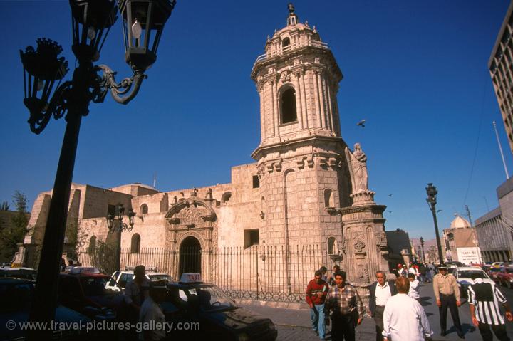 Spanish colonial architecture in the old town centre