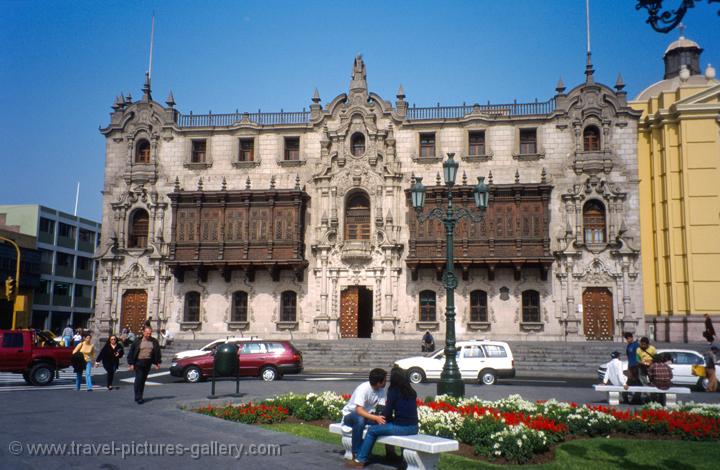the Archbishop's Palace, Plaza Mayor
