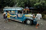a Jeepney, local transport