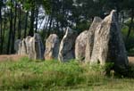 France - Brittany - megalithic stone alignments of Carnac