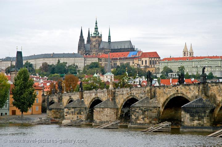 St. Vitus Cathedral, Prague Castle and Charles Bridge