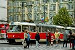 tram in Mala Strana, left bank