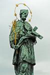 statue of St. John Nepomuk, Charles Bridge