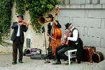musicians at the castle