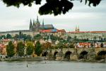 Charles Bridge, Prague Castle and the St Vitus Cathedral