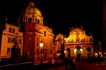 the Church of St. Saviour at night