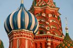 the domes of St. Basil's Cathedral