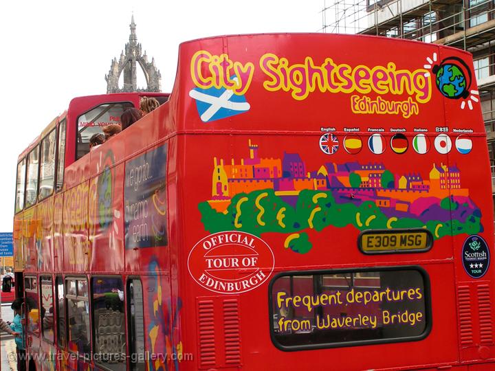 city sightseeing bu double decker bus