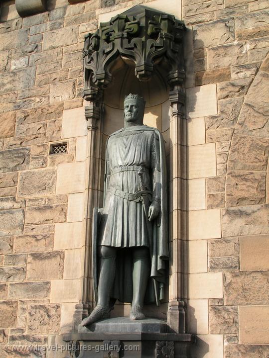 Sir William Wallace defender of Scotland, Edinburgh Castle