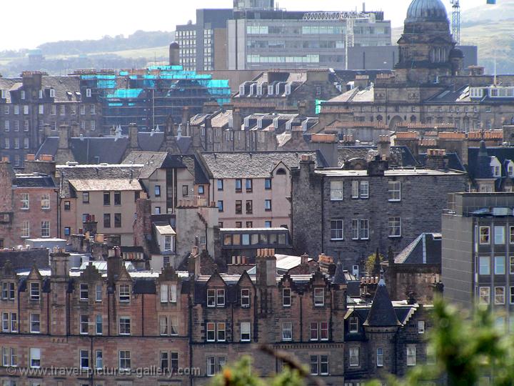 view over the city