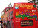 city sightseeing bu double decker bus