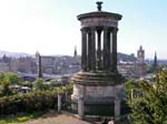 Pictures of Scotland - Edinburgh - Ducald Steward Monument, Calton Hill