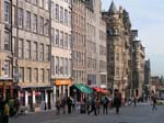 Pictures of Scotland - Edinburgh - shopping on High Street