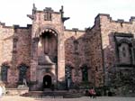 inside Edinburgh castle