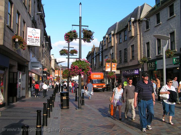 Inverness, shopping street