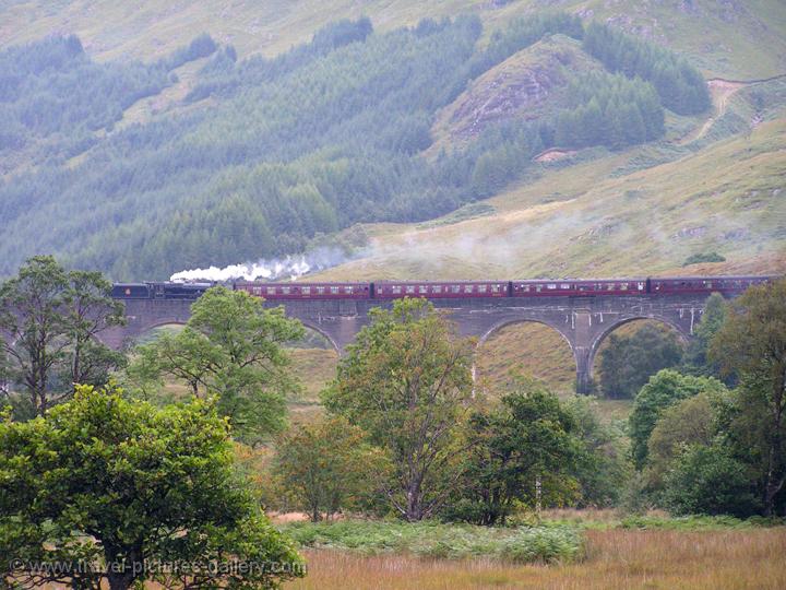 the Jacobite Steam Train