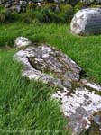 crusader grave at Skeabost, Isle of Skye