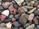 Loch Slapin, pebbles on the beach