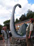 Nessie statue, Loch Ness