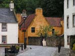 The town of Culross, step gable house