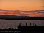 Churchill Barriers sunset