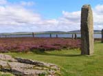 the Ring of Brodgar, a Neolithic stone circle