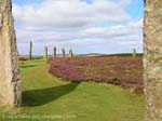 the Ring of Brodgar, a Neolithic stone circle