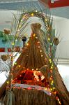 christmas stall in Fadiouth church