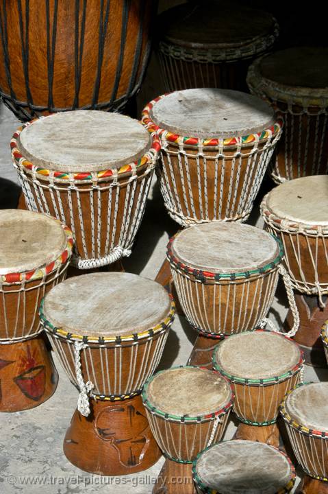 local arts and crafts, Djembe drums