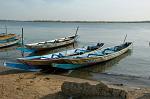 pirogues, local boats