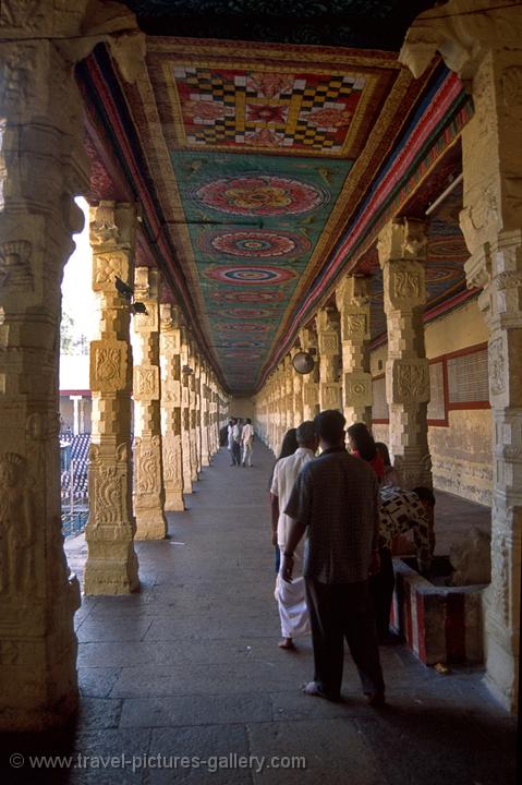 at the Sri Meenakshi Temple