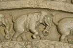 one of the ancient capitals of Sri Lanka, elephant sculpture