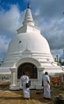 at the Thuparama Dagoba