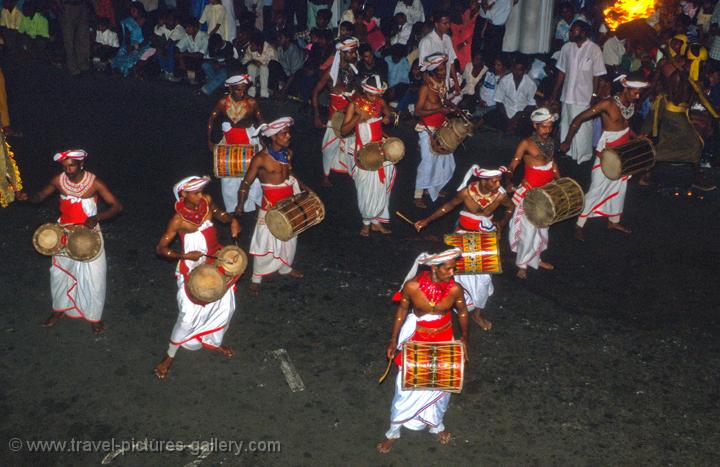 Kandy drummers, festival of the tooth