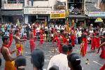 men performing a flesh hook ritual