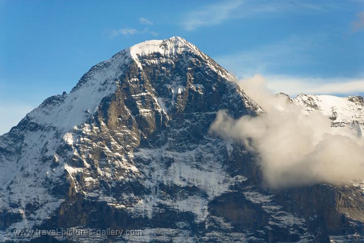 the Eiger North Face (Nordwand) 3,970 m (13,025 ft.) Bernese Oberland