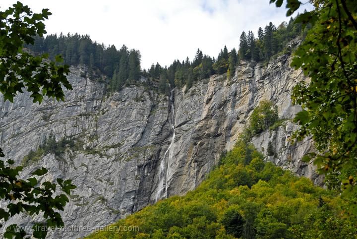 Staubach Falls, Lauterbrunnen