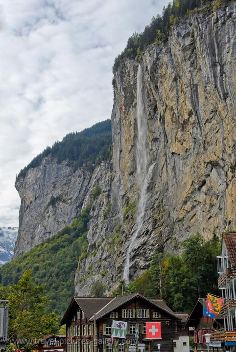 Staubach Falls, Lauterbrunnen