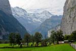 the Lauterbrunnen valley