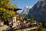 great views from a Murren restaurant