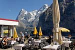 great views from a Murren restaurant