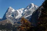 Eiger and Monch from Mrren, Bernese Oberland
