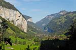 the Lauterbrunnen valley