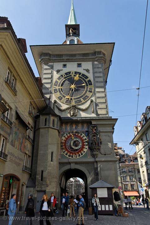 Berne, the famous clock tower