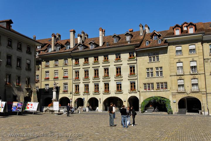 Berne, typical house facades