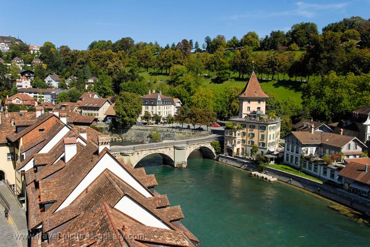 Berne, bridge over the river Aar