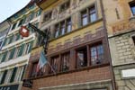 Lucerne, (Luzern), painted facade