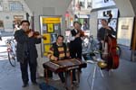 Berne, street musicians