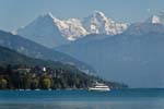 Thun, Lake Thun, Eiger and Monch