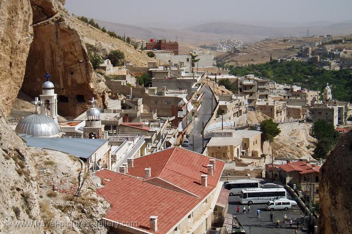 the ancient town of Maalula